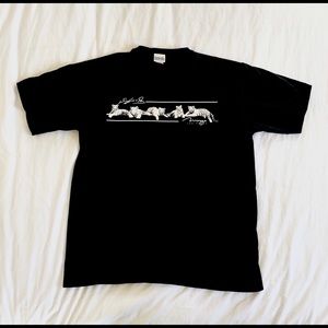Vintage 90’s Black Siegfried & Roy Tiger T-shirt